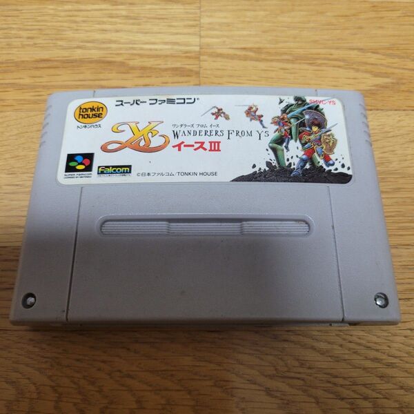 イース3 スーパーファミコン ソフト