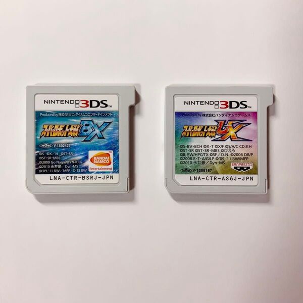3DS スーパーロボット大戦 BX UX 2本セット ソフトのみ ニンテンドー
