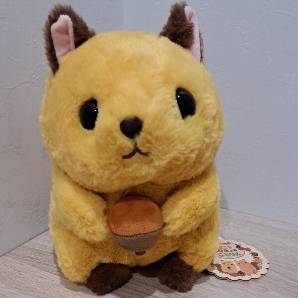 まるころリスのころりん ぬいぐるみ【新品★タグ付き】匿名配送