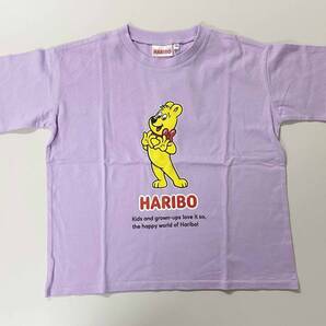 新品 160 ★ コストコ HARIBO ハリボー 半袖 Tシャツ ゴールドベア パープル キッズ ジュニア メンズ レディース キャラクター 大きめ
