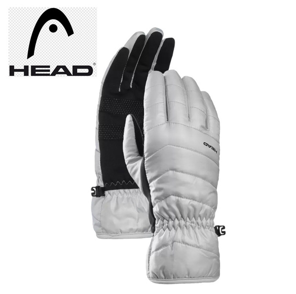 新品 S ★ HEAD ヘッド レディース グローブ ホワイト ウォータープルーフ ハイブリッド 手袋 防水 防風 滑り止め タッチスクリーン 携帯OK