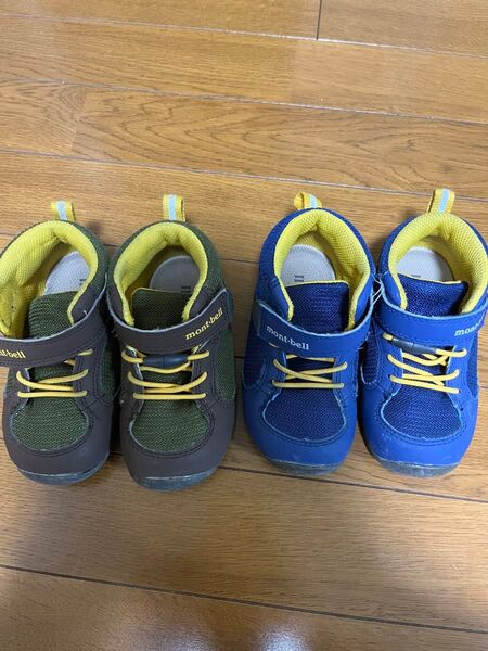 モンベル キッズシューズ 15センチ