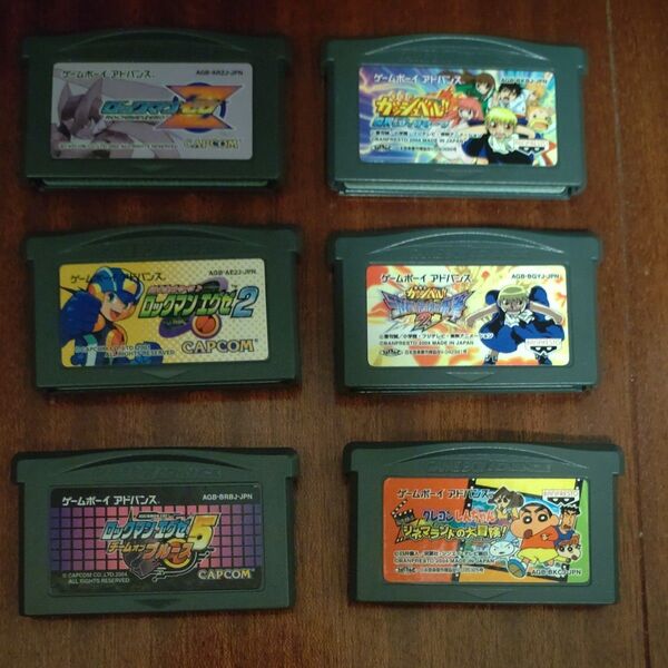 ゲームボーイアドバンス GBA ソフト6本セット