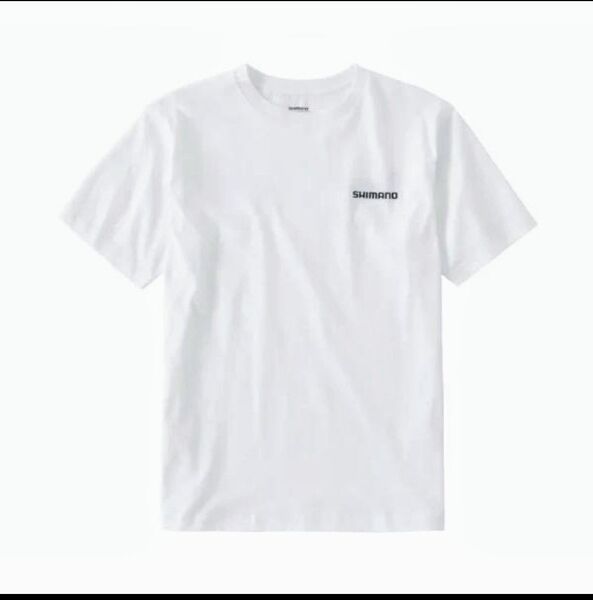 シマノ オーガニックコットン ロゴ Tシャツ Mサイズ
