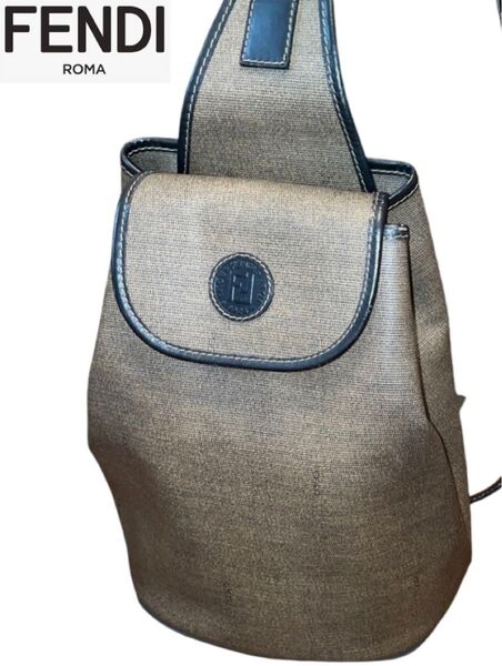 【レア】FENDI フェンディ ショルダーバッグ ワンショルダー レザー ビンテージ レアカラー y2k archive