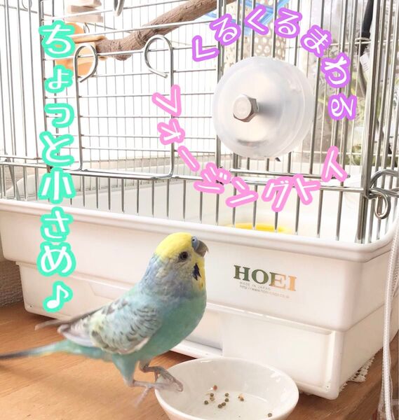 フォージングトイ ちょっと小さめ★インコや文鳥の小鳥のハンドメイドおもちゃ バードトイ