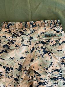 米軍 海兵隊 実物 USMC マーパッ トウッドランド デジカモ パンツ サイズ M-R 放出品 T