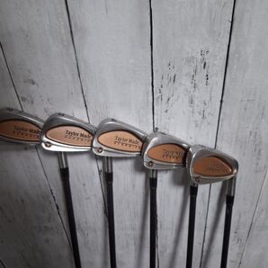 テーラーメイド BURNER オーバーサイズ 5本セット bubbleshaft