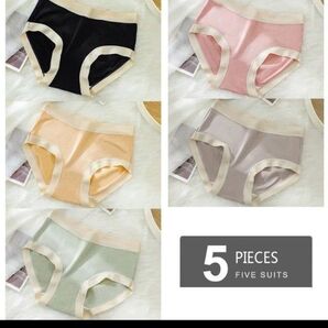 レディース ○※…+* Cotton Seamless Shorts*+…※○ L-XL 5枚セット