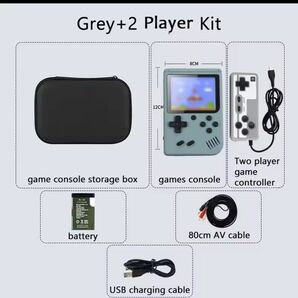 ★classic500 GAMECONSOLE★ Enjoy♪セット DarkGray ポータルレトロゲーム機