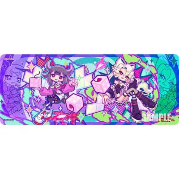 遊戯王 ラッシュデュエル ハーフプレイマット ダイスマイトガール・ラップス ダイスマイトガール・チロリ ニューロン 新品未開封