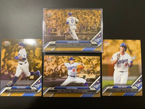 Topps NOW 大谷翔平 Shohei Ohtani 3HR ボーナスカード 50/50 50-50 ドジャース まとめ売り