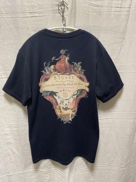 STUSSY ステューシー Tシャツ バックプリント Sサイズ