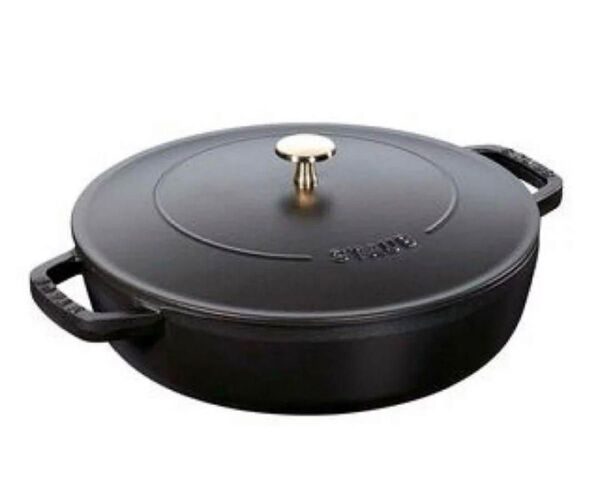 staub ストウブ ブレイザー・ソテーパン 28cmブラック