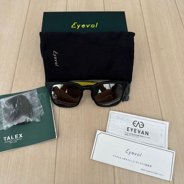 Eyevol アイヴォル ヒースII TALEX偏光レンズ ゴルフ偏光レンズ付 タレックス サングラス