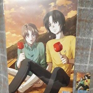 蒼穹のファフナーBEHIND THE LINE Blu-ray購入特典 アクリルキーホルダー&ビジュアルシート (一騎&総士)