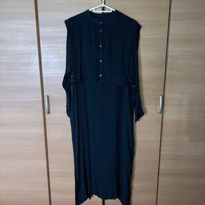 【select MOCA】オープンスリーブシアースラブロングワンピース