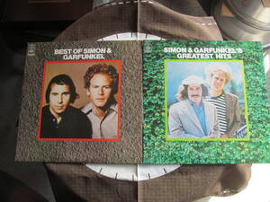 【LP】SIMON&&GARFUNKEL BEST OF SIMON・GREATEST HITS 2枚セット サイモン＆ガーファンクル