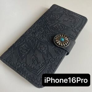 iPhone16Pro iPhone16 手帳型 レザーケース iPhoneケース 手帳型ケース 革ケース スマホケース
