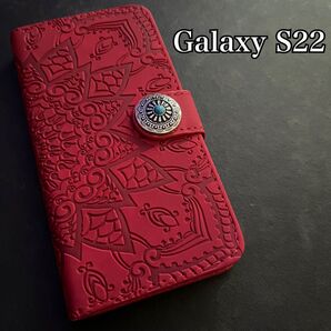 GalaxyS22 レザーケース 手帳型 手帳型ケース 革ケース Androidケース