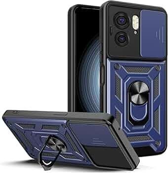 Motorola Edge 40 ケース リング付き Motorola Edge 40 カバー カメ