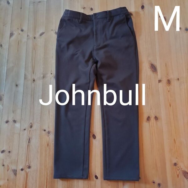 ジョンブル Johnbull ストレッチイージーパンツ ダークブラウン (M)