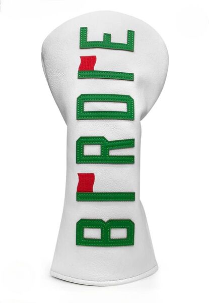 ゴルフ ドライバー ヘッドカバー BLENDED バーディー 新品 1W 白 ホワイト