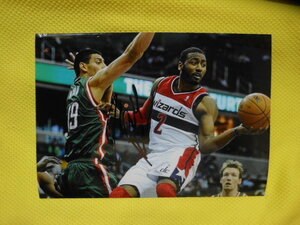 [ free shipping ]*NBA super Star player * John * wall autograph autograph * Washington *wi The -z* picture frame attaching 