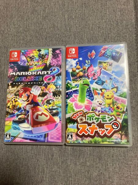 マリオカート8デラックス &ポケモンスナップ Switch Nintendo ソフト