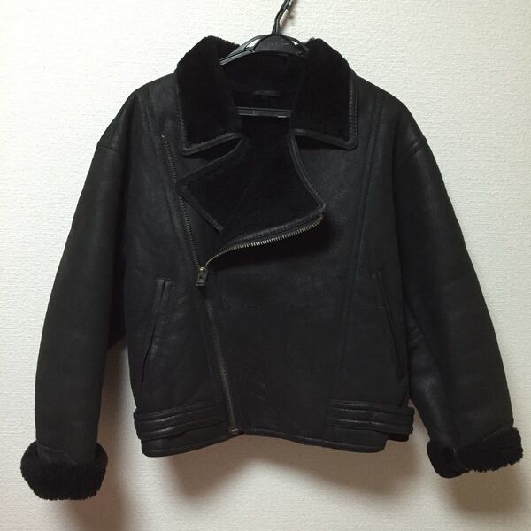 シープスキン ライダース ジャケット