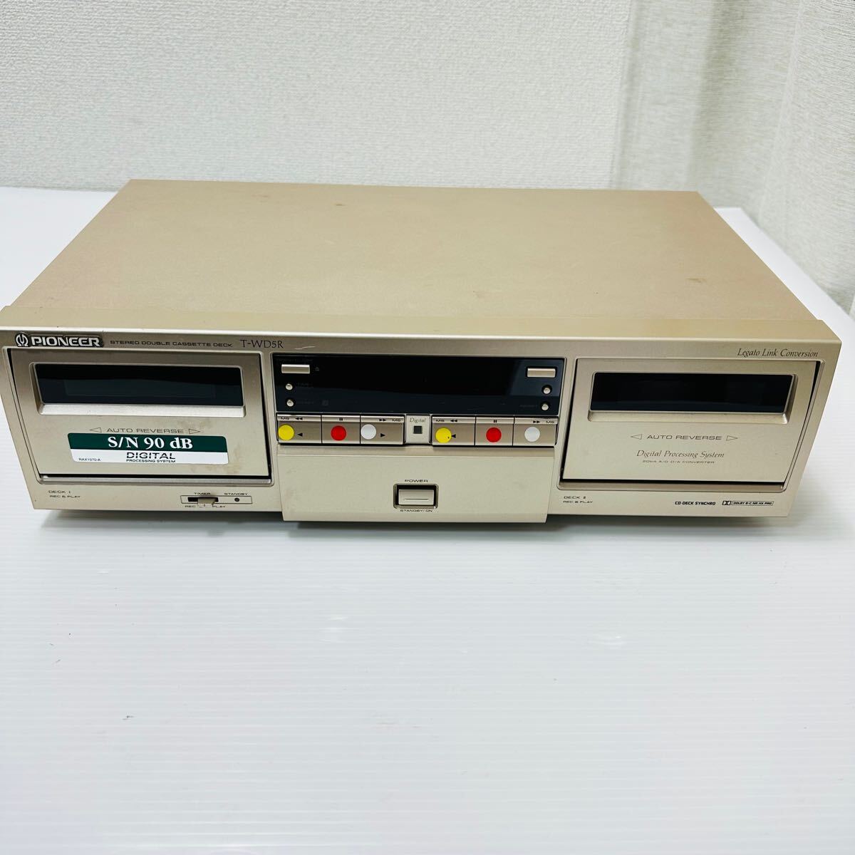 Yahoo!オークション -「pioneer t-wd5r」(一般) (カセットデッキ Yahoo!オークション -「pioneer t-wd5r」(一般) (カセットデッキ
