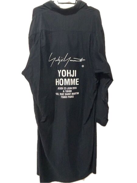 YohjiYamamoto 17ss スタッフシャツ POUR HOMME