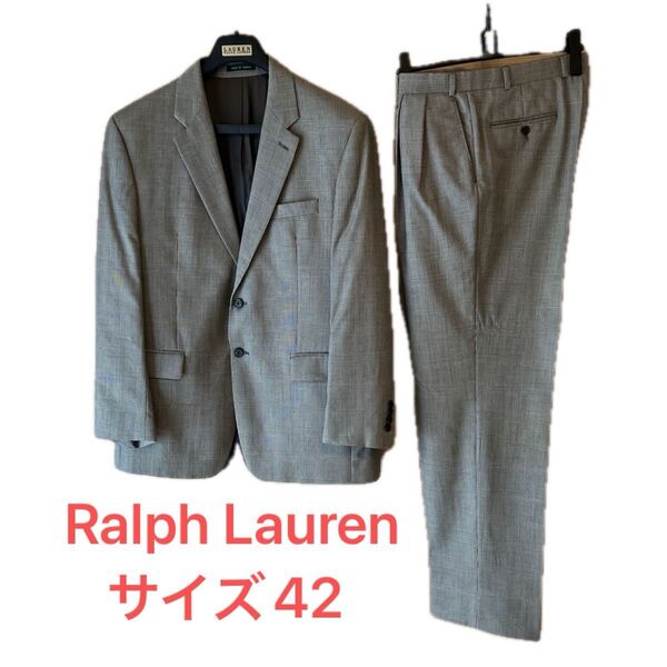 Ralph Lauren (ラルフ ローレン) シングルスーツ (42R) グレンチェック