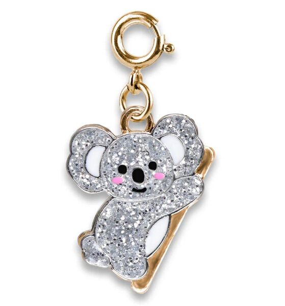 Charm it ! チャーム イット コアラ グリッター キラキラ 海外 限定 タグ 動物 キーホルダー ゴールド アクセサリー