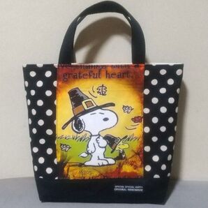 【ハンドメイド】スヌーピー トートバッグ バック