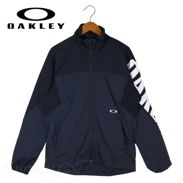 ■【L】定価8,800円 OAKLEY オークリー 軽量 吸汗速乾 UVカット ストレッチ ジャケット黒■