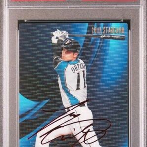 2017 Calbee 大谷翔平 スターカード 赤箔サイン 【MINT 9】 SHOHEI OHTANI PSA鑑定 ★希少★