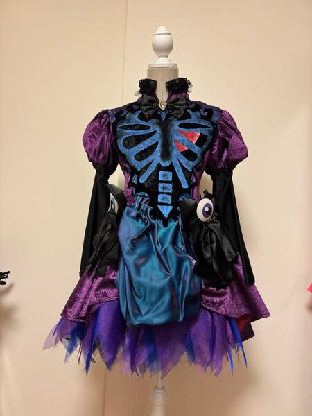 スプブ スプーキーBoo! ダンサー 衣装 Dハロ仮装 紫ダン