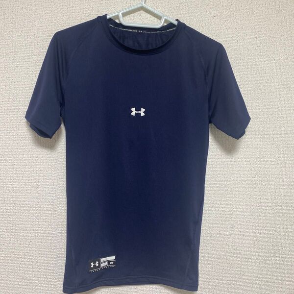 UNDER ARMOUR☆アンダーシャツ MD☆ネイビー アンダーアーマー 半袖 アンダーシャツ ネイビー 半袖Tシャツ