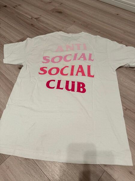 anti social social club tシャツ Tシャツ 半袖 バックプリント 古着 SOCIAL Tシャツ