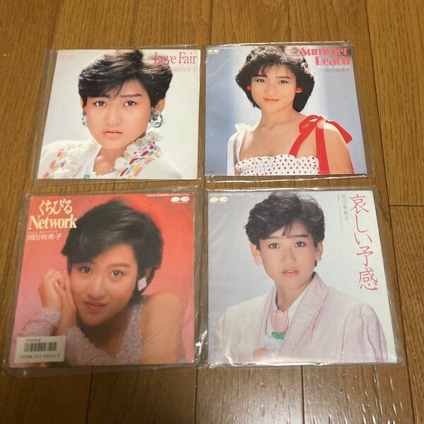 岡田有希子 レコード4枚