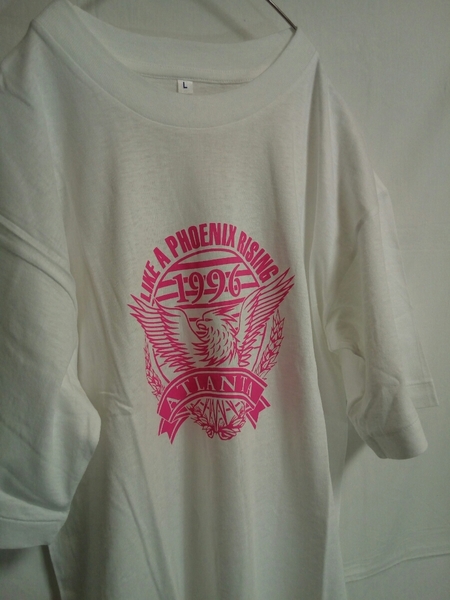 即決☆送料無料☆アトランタオリンピック☆記念☆Tシャツ☆Lサイズ☆1996年☆コレクション☆ATLANTA☆綿100%☆LIKE A PHOENIX RISING☆五輪