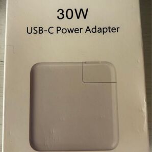 新品Type-C 30W MacBook Air 電源互換 Mac 充電器 ACアダプター(USB-C充電ケーブルあり)