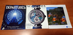 AMEX◆DEPATURES 2019年夏 WATCHES WORLD OF HYATT AND SMALL LUXURY HOTELS OF THE WORLD アメックス会員誌 非売品 デパーチャーズ