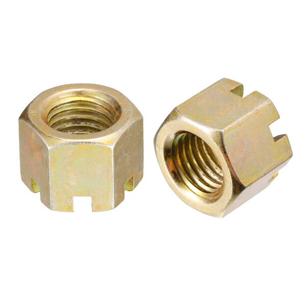 六角 マイナス ナット M20 ゴールド 亜鉛 2個 DIY
