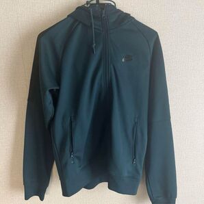 ナイキ ジップパーカー グリーン 古着