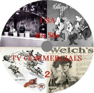 アメリカテレビコマーシャル古動画映像集DVD2/TVCMUSA米国GR素材/マルチジャンル昔のCM激レアムービー集総集編入手困難アメリカンamerican