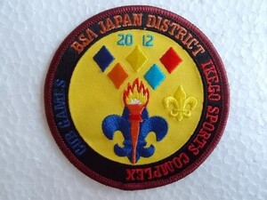 ボーイスカウト BSA JAPAN DISTRICT 2012 IKEGO スポーツ 日本 刺繍 ワッペン パッチ /ガールスカウト ジャンボリー 海外 167