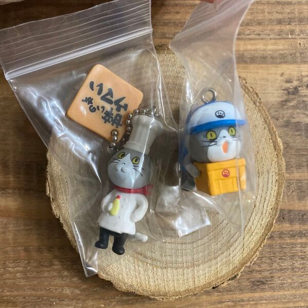 現場ネコ 仕事ネコ キーホルダー