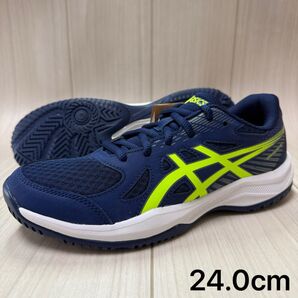アシックス アップコート6 GS 1074A045-400 24.0cm 新品